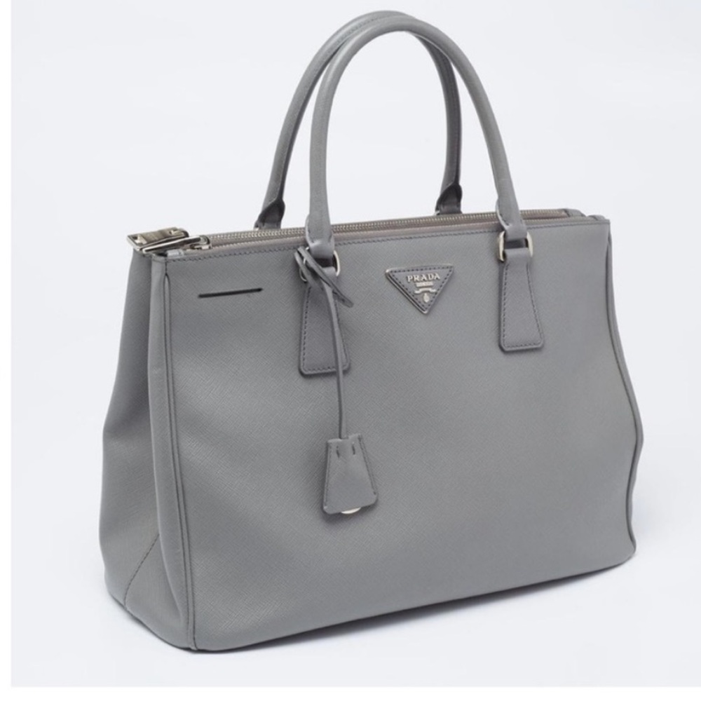 Prada Classic Gray Handbag